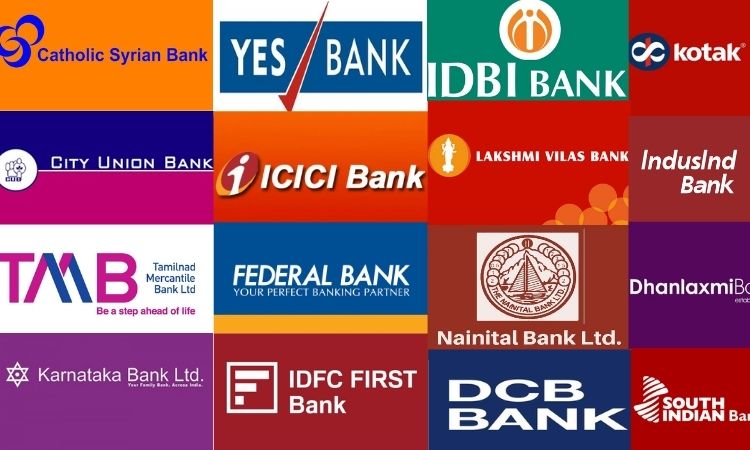 印度私人银行名单
