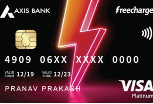 Axis银行免费加信用卡